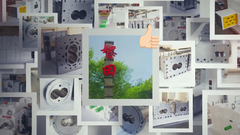 스크루 앤 배럴, 트윈 스크루 엑스트루더용 기어박스