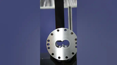 58 트윈 스크류 압출기 배럴 #스크류배럴 #압출기 #트윈스크류압출기